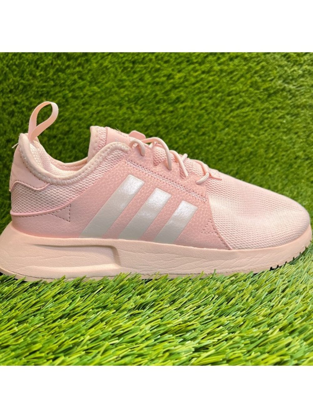 Adidas X_PLR Girls Size 5.5Y Icey Pink Running Athletic Walking Shoes Sneakers